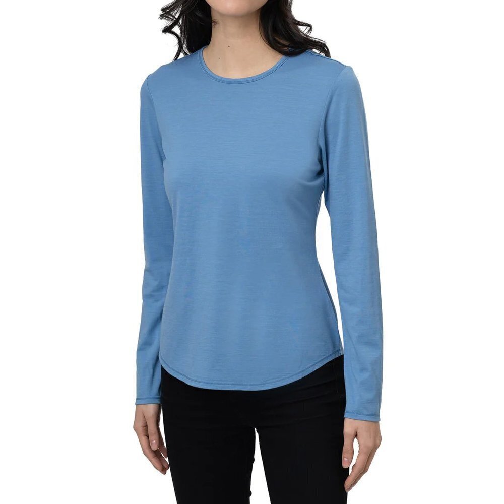 NEW Cloudveil Women's Merino Wool Blend Long Sleeve Top